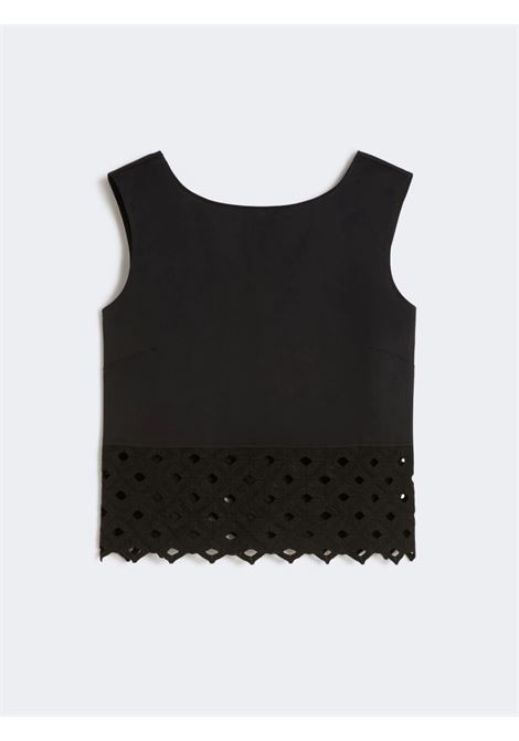 top in jersey con pizzo MAX MARA beachwear | BCHMAGGIO002